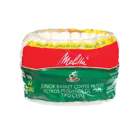 Melitta Usa Melitta 4-6 cups White Basket Coffee Filter 200 pk 62914